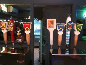 Taps Handles at The Nook